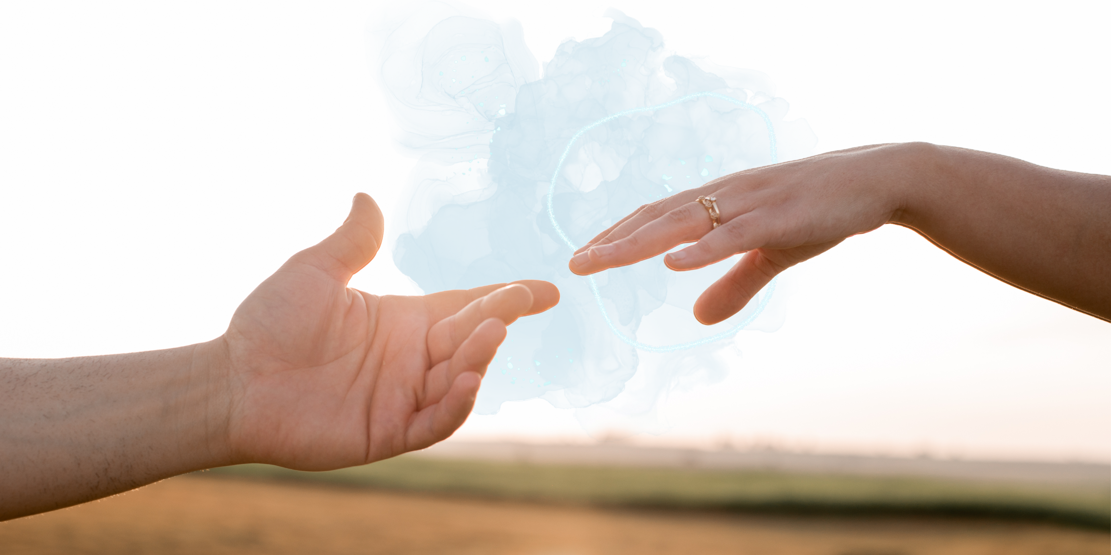 Background showing calm nature and wellness theme